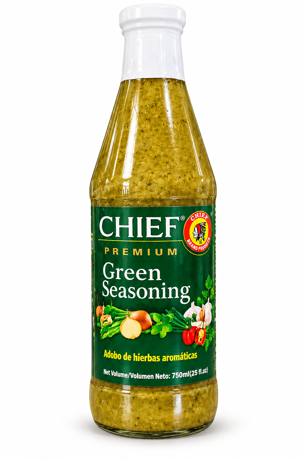Chief Green Seasoning 750 mL bottle