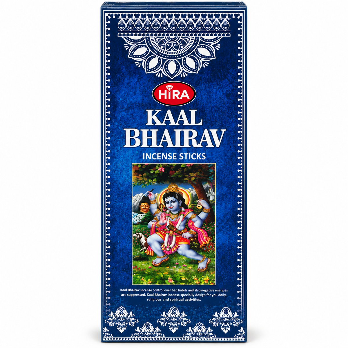 Hira Kaal Bhairav incense edited packaging