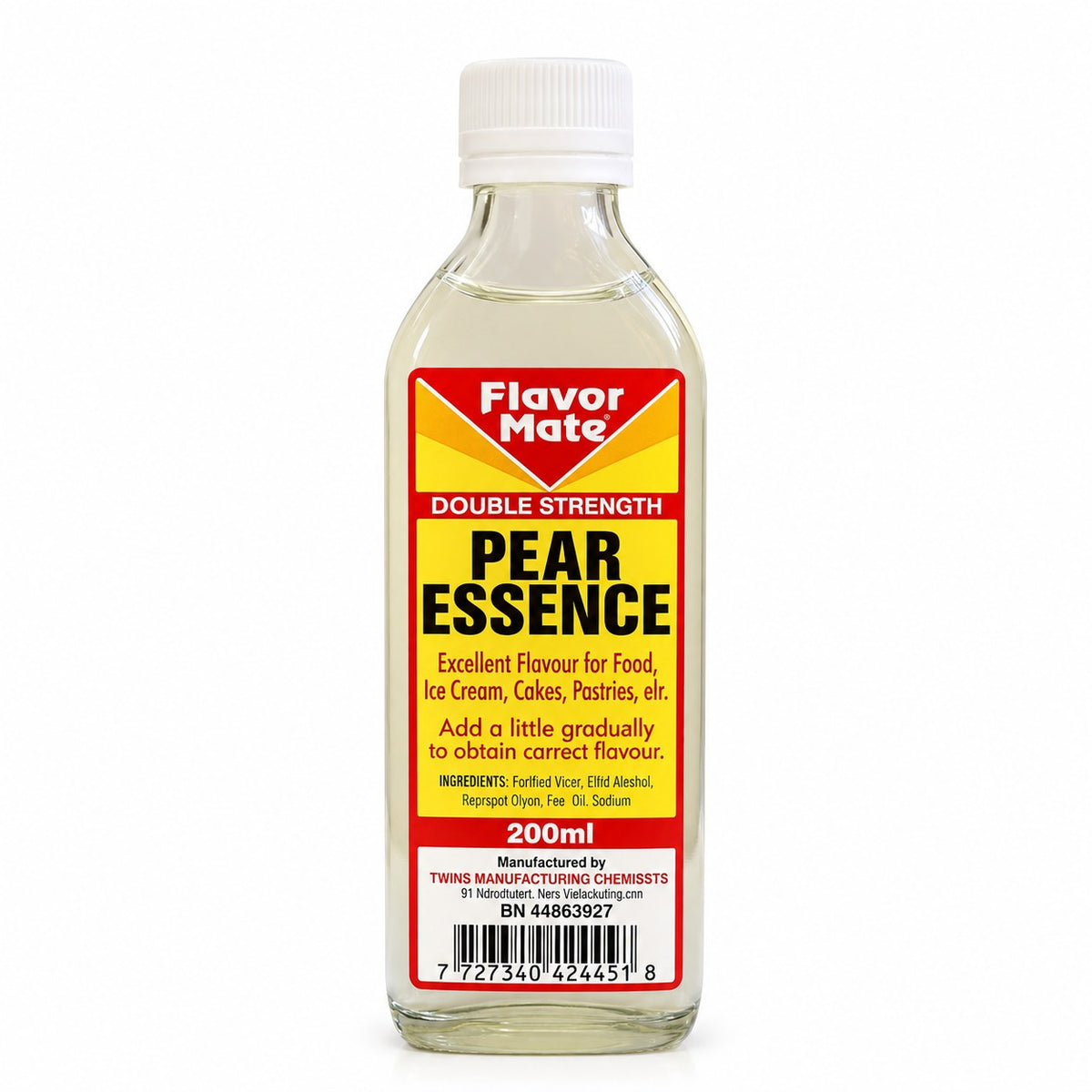 Flavor Mate Pear Essence, Double Strength