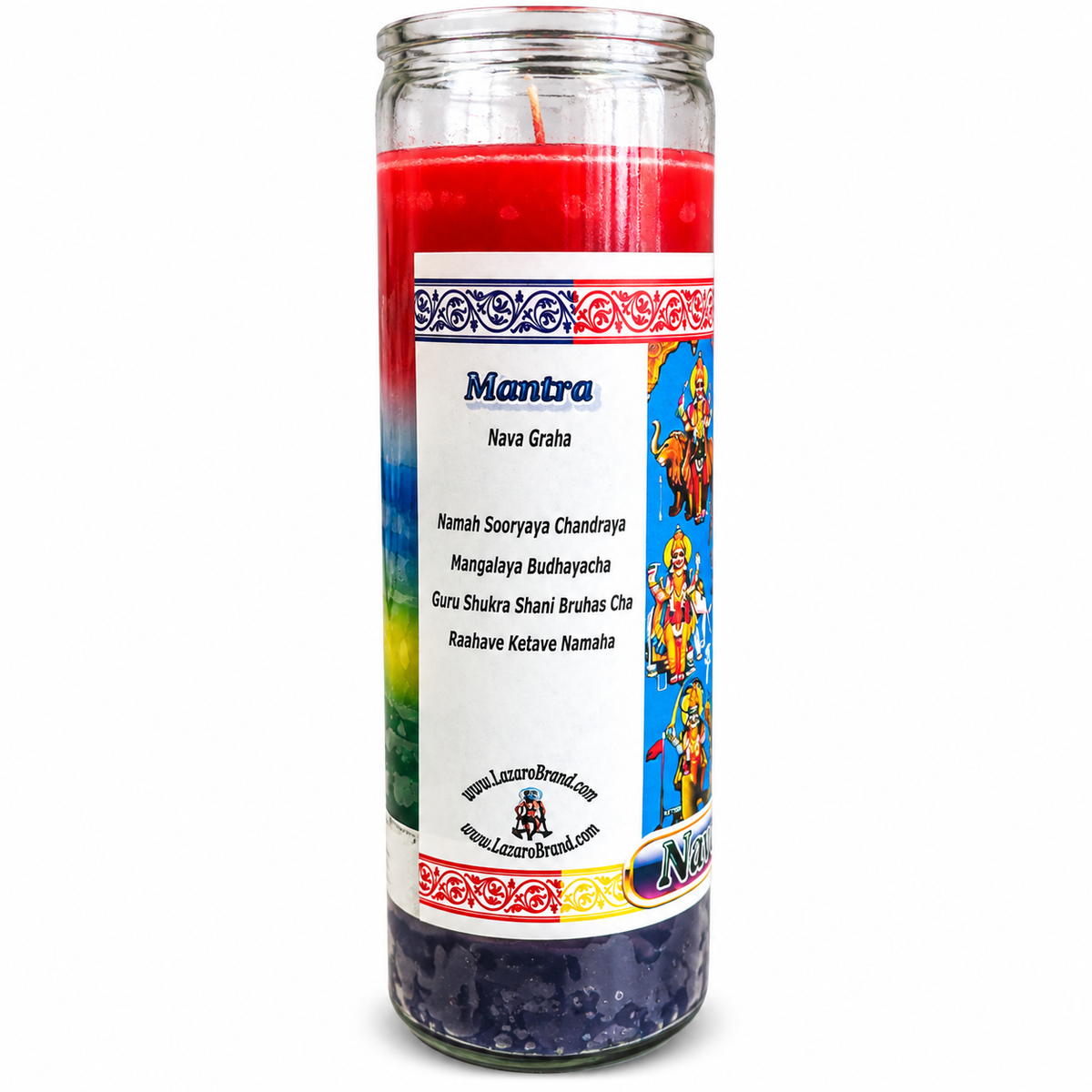 Nava Graha devotional candle alternate view