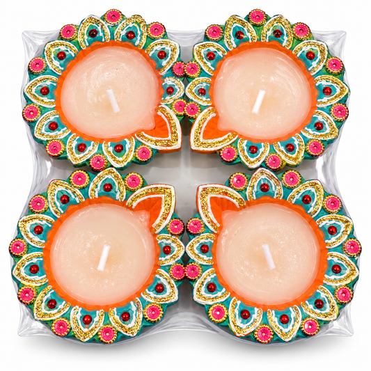 Clean photo of DWL-006-A_DecoWaxDiya_TurquoiseGoldPink_CLEAN.png