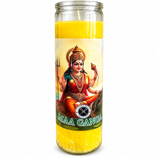 Maa Ganga devotional candle