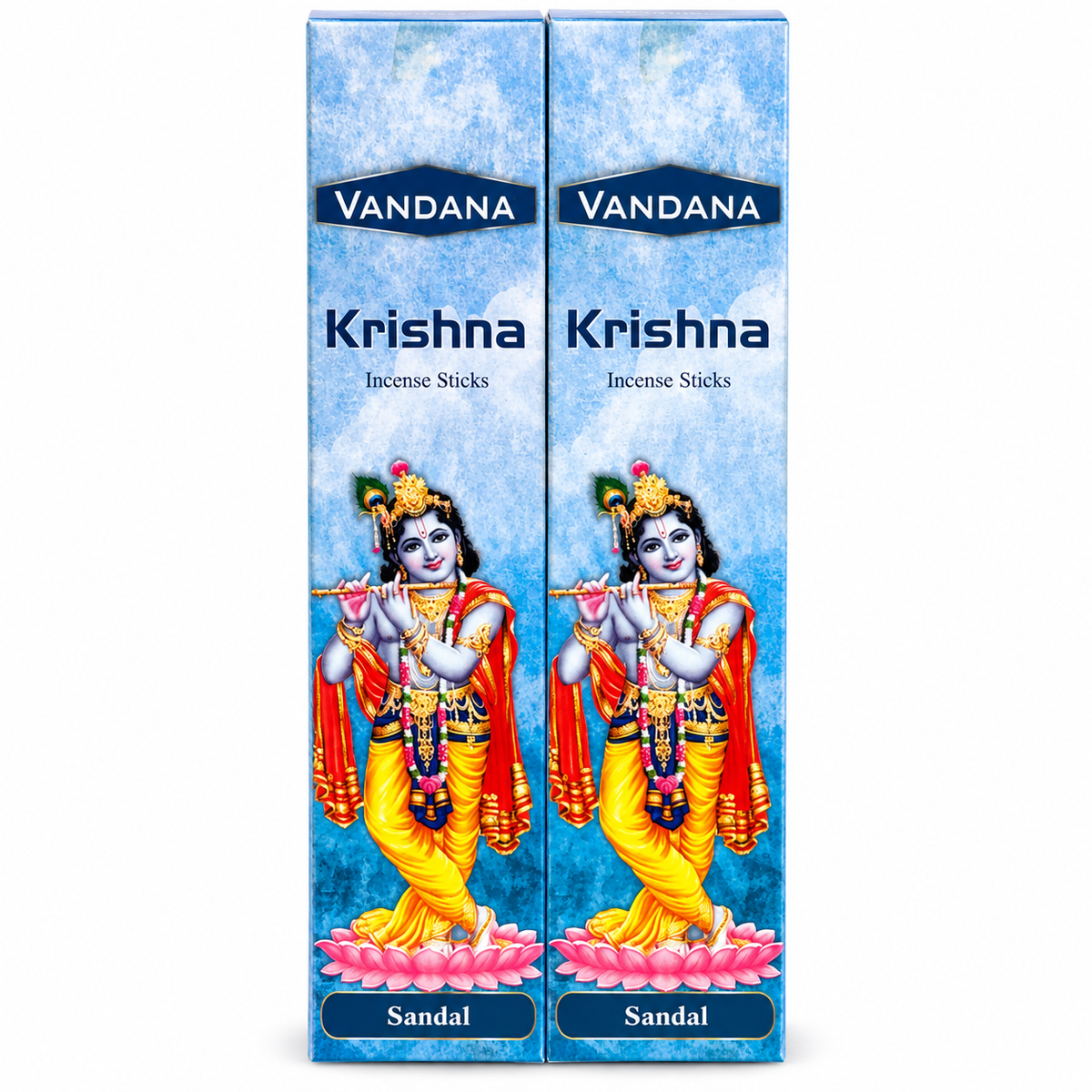 Vandana Krishna Sandal incense edited packaging