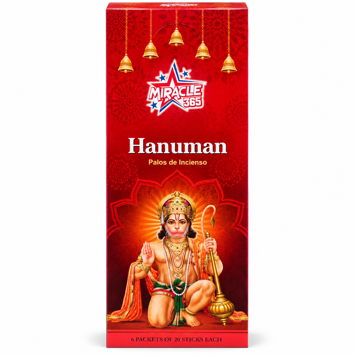 Miracle Hanuman incense edited product photo
